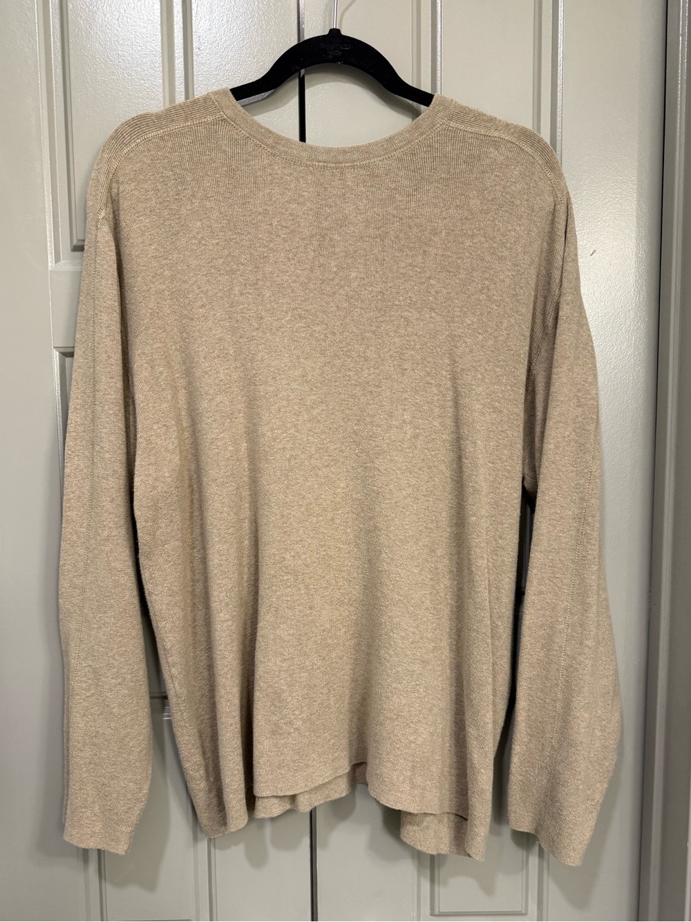 Urban Tribe Tan Lightweight Crewneck Sweater Size L – Good Condition 🤎